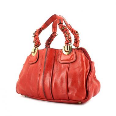 Borsa in pelle rossa