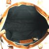 Balenciaga Classic City handbag in brown leather and grey felt - Detail D3 thumbnail