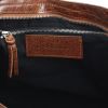 Balenciaga Classic City handbag in brown leather and grey felt - Detail D4 thumbnail