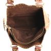 Celine Boogie handbag in purple grained leather - Detail D2 thumbnail