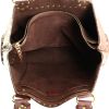 Celine Boogie handbag in purple grained leather - Detail D3 thumbnail