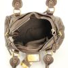Bolso de mano Chloé Paddington modelo mediano en cuero granulado marrón - Detail D2 thumbnail