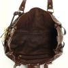 Chloé handbag in chocolate brown leather - Detail D2 thumbnail