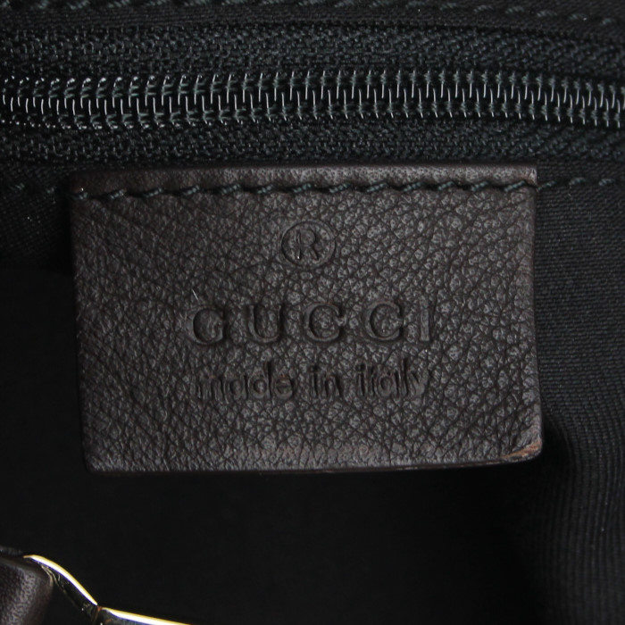 Borsa in pelle marrone - Detail D3