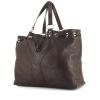 Shopping bag Saint Laurent in pelle marrone - 00pp thumbnail