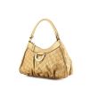Gucci handbag in gold monogram leather - 00pp thumbnail