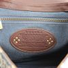 Sac à main Celine en toile denim monogrammée et cuir marron - Detail D3 thumbnail