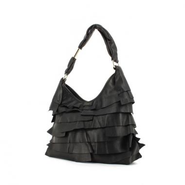 Borsa Yves Saint Laurent Saint-Tropez in pelle nera
