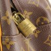 Louis Vuitton Deauville handbag in monogram canvas and natural leather - Detail D5 thumbnail