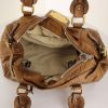 Chloé Paddington handbag in brown grained leather - Detail D2 thumbnail