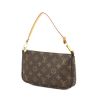 Louis Vuitton Pochette accessoires pouch in monogram canvas and natural leather - 00pp thumbnail