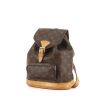 Louis Vuitton Montsouris backpack in monogram canvas and natural leather - 00pp thumbnail