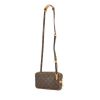 Borsa Marly in tela monogram e pelle naturale - 00pp thumbnail