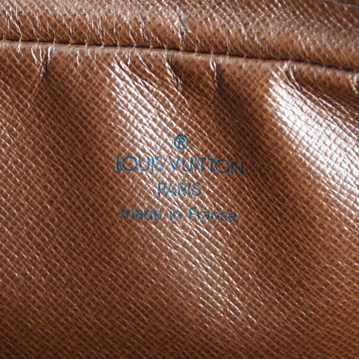 Louis Vuitton Marly handbag in monogram canvas and natural leather - Detail D3