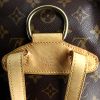 Louis Vuitton Montsouris Backpack backpack in monogram canvas and natural leather - Detail D3 thumbnail