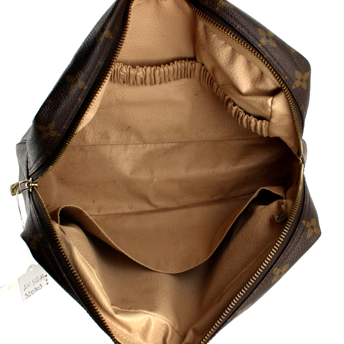 Bolsito de mano Louis Vuitton Vanity en lona Monogram - Detail D2