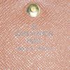 Monedero Louis Vuitton en lona Monogram y cuero marrón - Detail D3 thumbnail