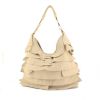 Yves Saint Laurent Saint-Tropez handbag in cream color leather - 00pp thumbnail