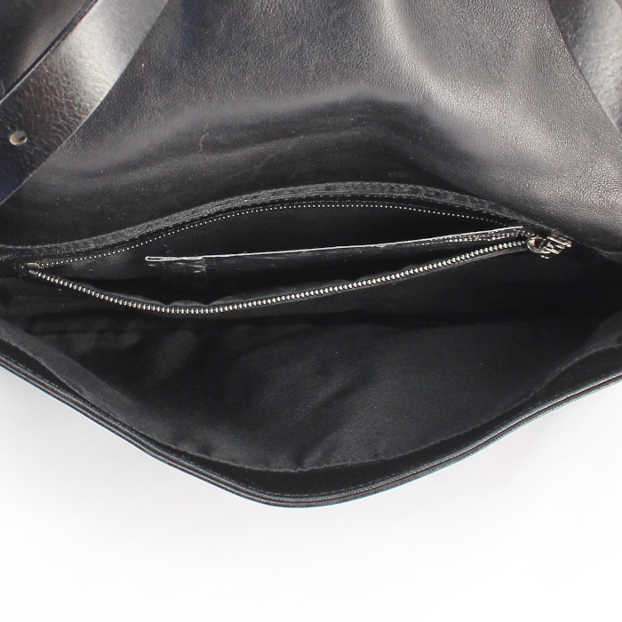 Borsa Baguette in pelle nera - Detail D2
