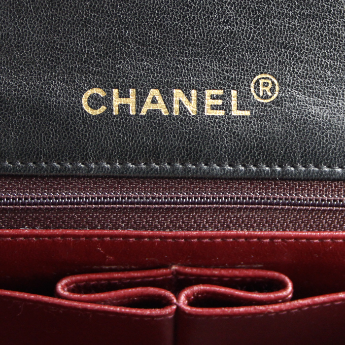 Borsa Mademoiselle in pelle trapuntata nera - Detail D3