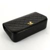 Chanel Mademoiselle handbag in black quilted leather - Detail D4 thumbnail