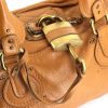 Chloé Paddington handbag in brown leather - Detail D2 thumbnail
