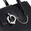 Handbag in black box leather - Detail D4 thumbnail