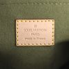 Bolso de mano Louis Vuitton Neo Speedy en lona denim Monogram verde y cuero natural - Detail D3 thumbnail