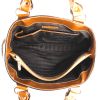 Celine Boogie handbag in brown grained leather - Detail D2 thumbnail