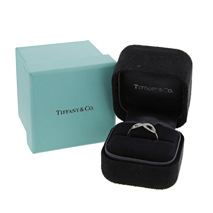 Anello in platino e diamanti - Detail D2