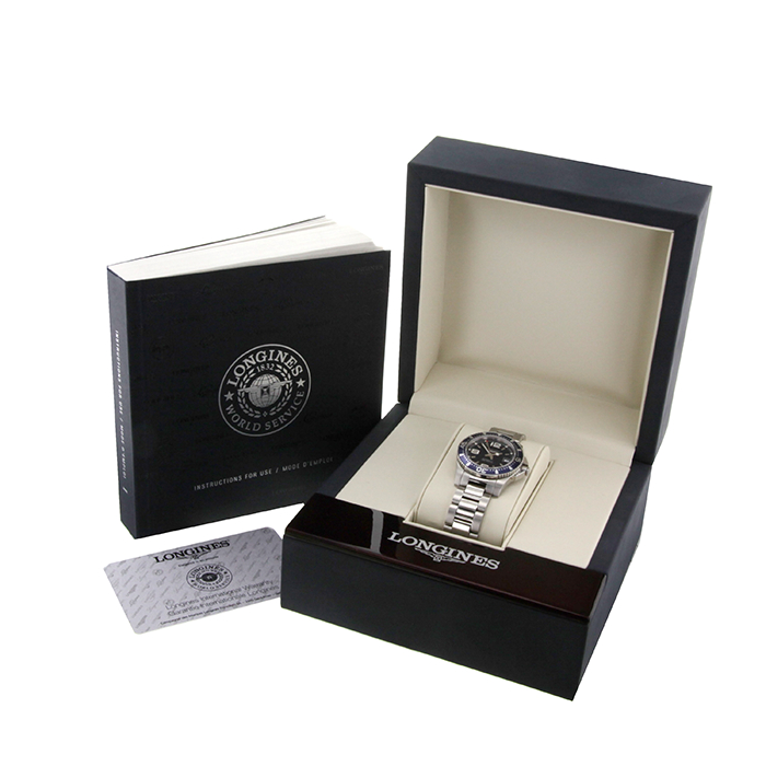 Longines Hydro Conquest in stainless steel Ref : L3.284.4 Circa  2015
