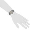 Reloj Rolex Oyster Date Precision de acero Ref :  6694 Circa  1969  - Detail D1 thumbnail
