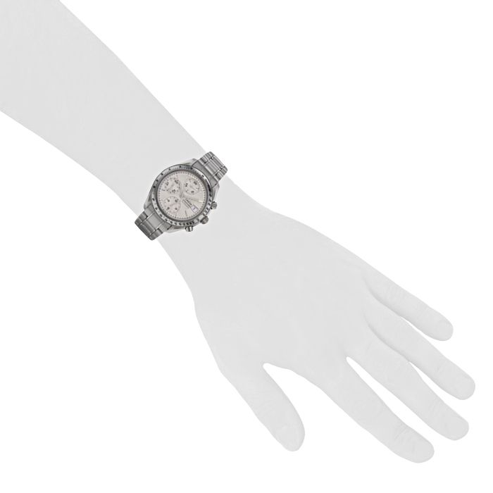 Omega Speedmaster Automatic watch in stainless steel Circa  2000 - Detail D1