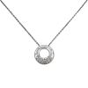 Chaumet Anneau necklace in white gold and diamonds - 00pp thumbnail
