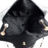 Bolso de mano Gucci en piel de pitón negra - Detail D2 thumbnail