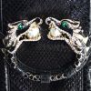 Gucci handbag in black python - Detail D4 thumbnail