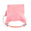 Balenciaga Day handbag in pink leather - 360 Back thumbnail