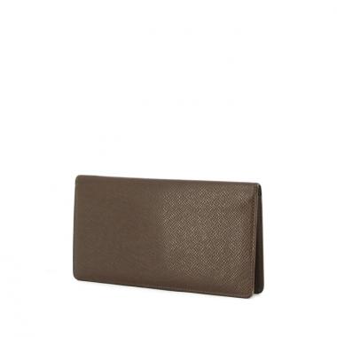 Billetera Louis Vuitton en cuero taiga marrón