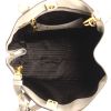 Prada handbag in grey grained leather - Detail D3 thumbnail