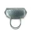 Louis Vuitton handbag in blue monogram patent leather - 360 Front thumbnail