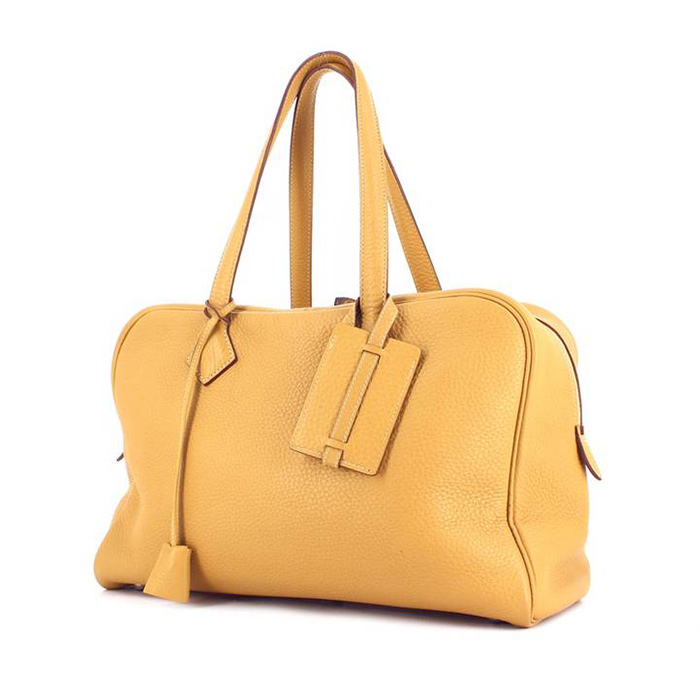 Sac hermes shop jaune moutarde