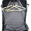 Dior Christian Dior Bagage clothes-hangers in black leather - Detail D4 thumbnail