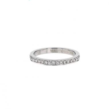 Anello Mauboussin Dream and Love in oro bianco e diamanti