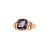 Poiray Indrani small model ring in pink gold and amethyst - 00pp thumbnail