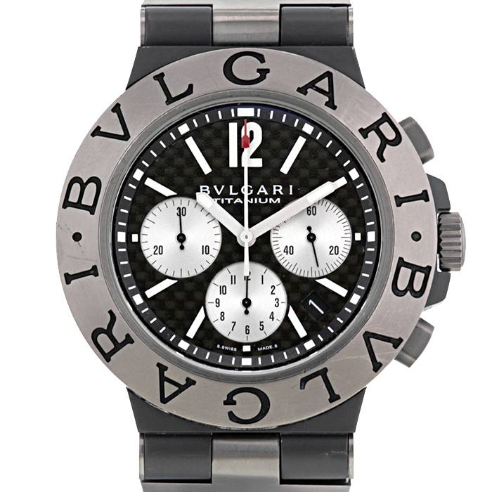 Reloj Bulgari Diagono Chrono de titanio Ref :  TI44TACH Circa  2008 - 00pp
