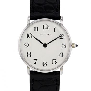 Montre Cartier Vintage en or blanc Vers  1960