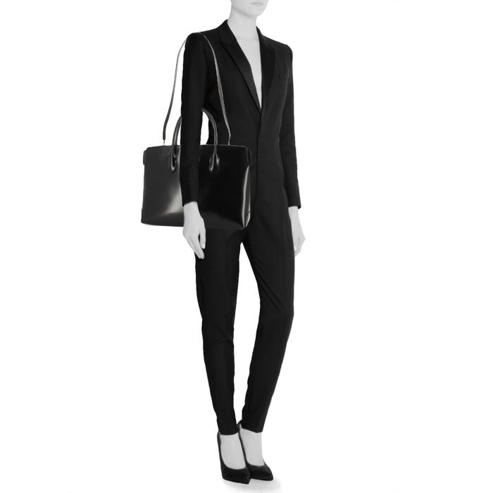 Bolso de mano Tod's en cuero negro - Detail D2