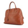 Hermes Bolide travel bag in brown leather taurillon sakkam - 00pp thumbnail