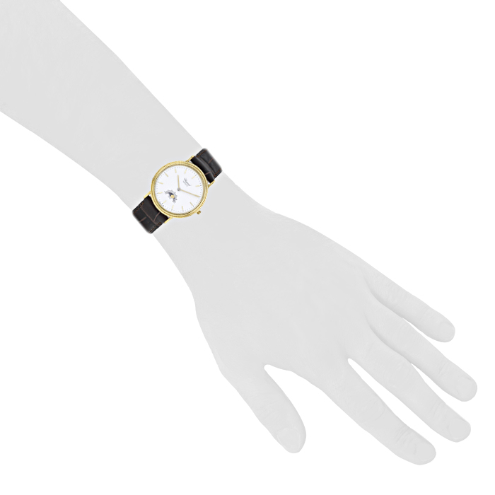 Montre Chopard Luna d'Oro en or jaune Vers  2000 - Detail D1