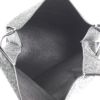 Celine All Soft handbag in black leather and grey felt - Detail D2 thumbnail